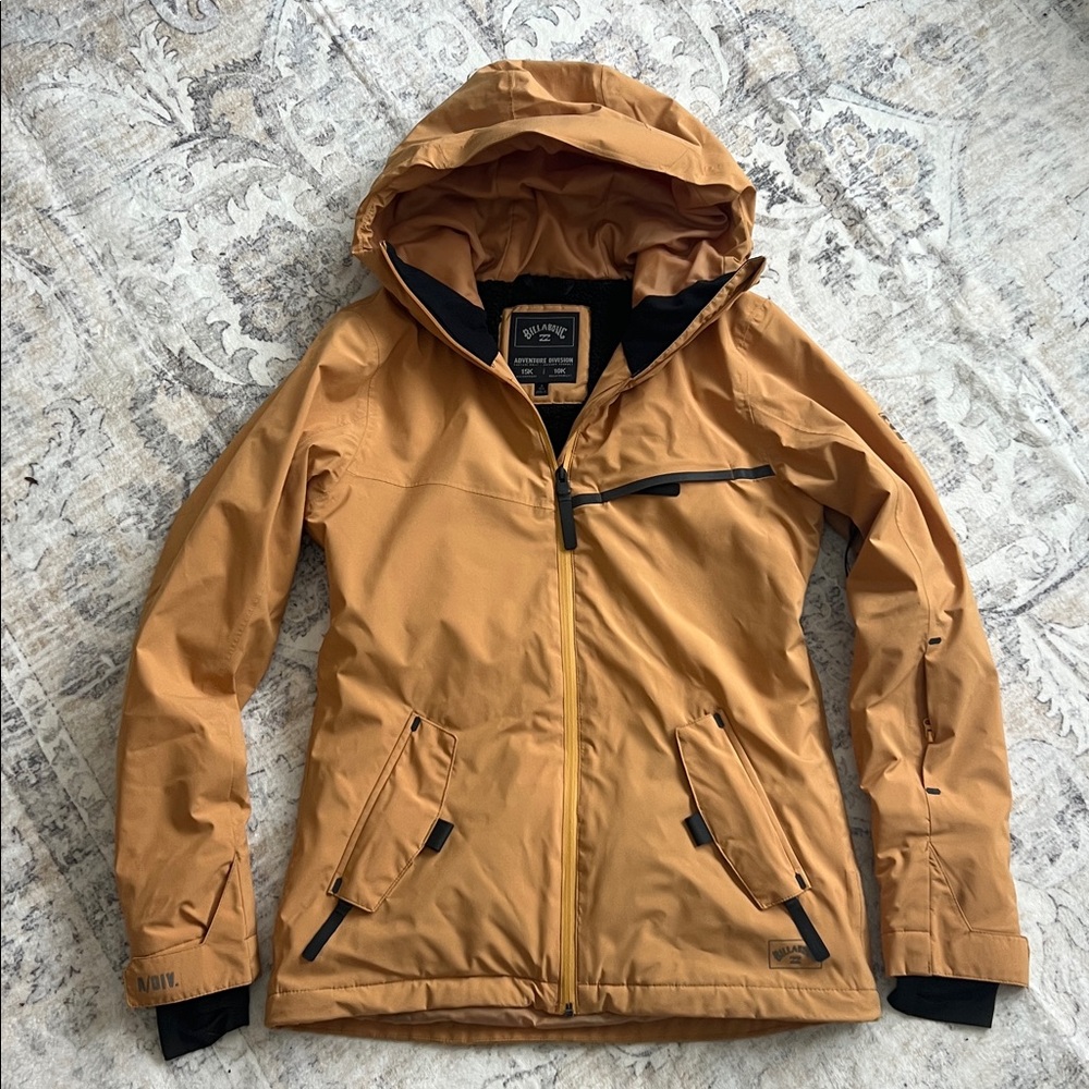 Eclipse Billabong Ski/snowboard Jacket Womens Snow Parka. Small, vintage gold.